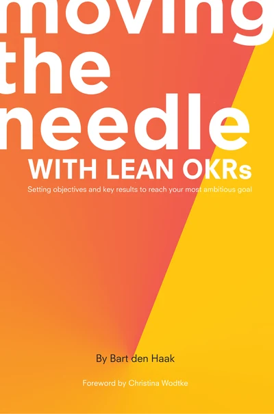 Moving the Needle with Lean OKRs — book cover